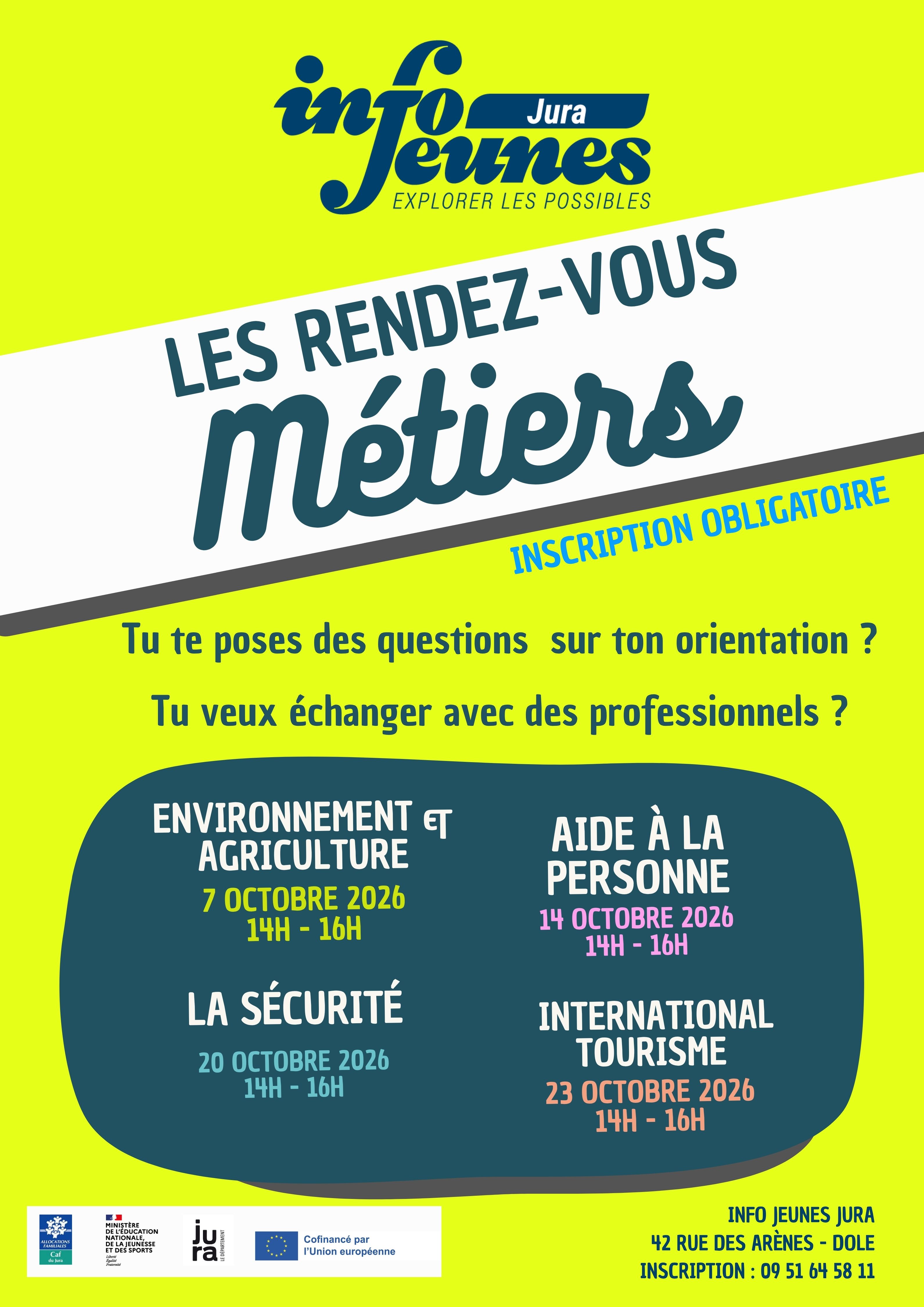 Les RDV métiers Dole